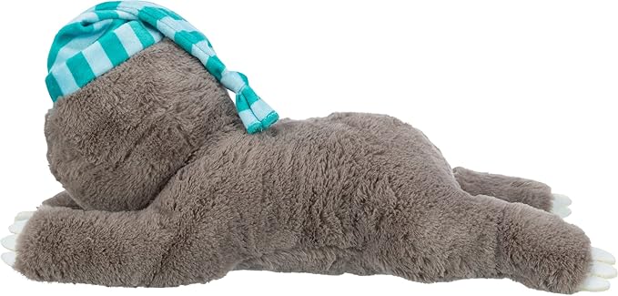Junior Sloth with Heartbeat Dog Toy for Puppies – Soft, Comforting Plush by Keans Claremorris