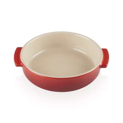 Le Creuset 14cm Cerise Stoneware Tapas Dish, durable, oven-safe, stain-resistant, perfect for appetizers – Keans Claremorris