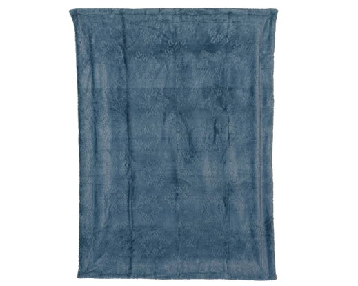 Throw Polyester Sky Blue l130cm x w170cm x h1.3cm - Image 2