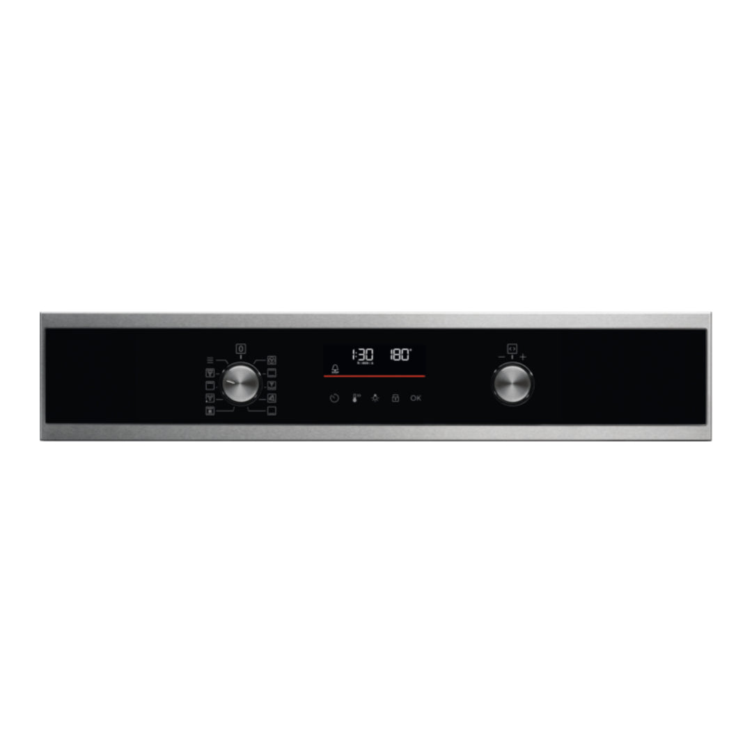 Electrolux 700 AirFry Built-In Single Pyrolytic Oven EOM6P46X with AirFry function, available at Keans Claremorris