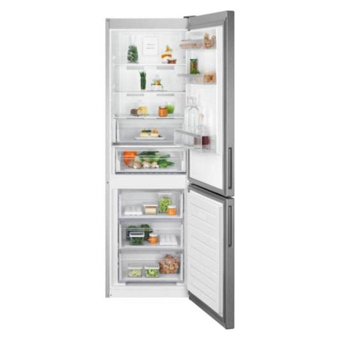 Electrolux 186cm 60/40 Frost Free Fridge Freezer Stainless Steel LNT6ME32U2 at Keans Claremorris
