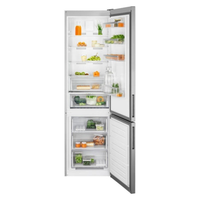 Electrolux 201cm 60/40 Frost Free Fridge Freezer Stainless Steel LNT6ME36U2 at Keans Claremorris