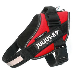 Julius-K9 Baby 1 Powerharness Red, ergonomic, breathable, adjustable straps, reflective stripes – Keans Claremorris