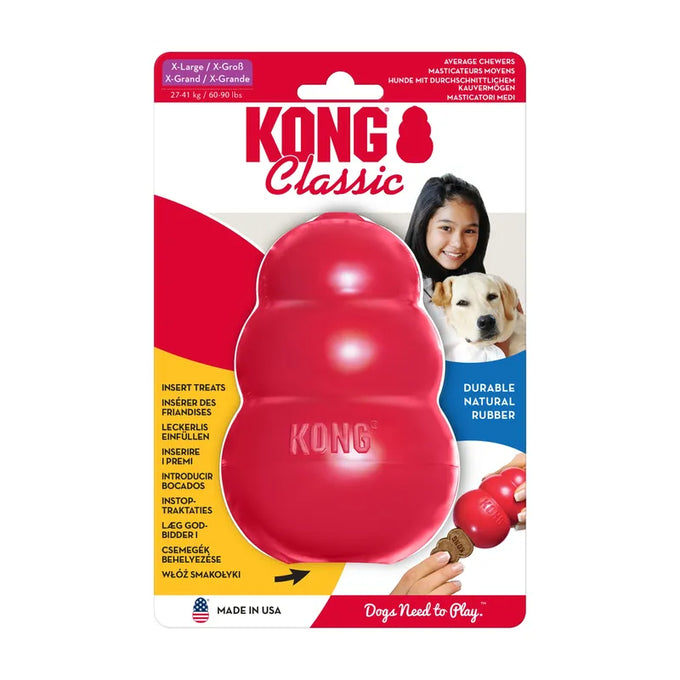 KONG Classic Red Dog Toy – Sizes S to XXL - Image 5