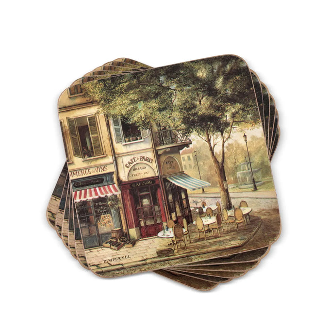 Parisian Scene Placemats & Coasters Set - Image 2