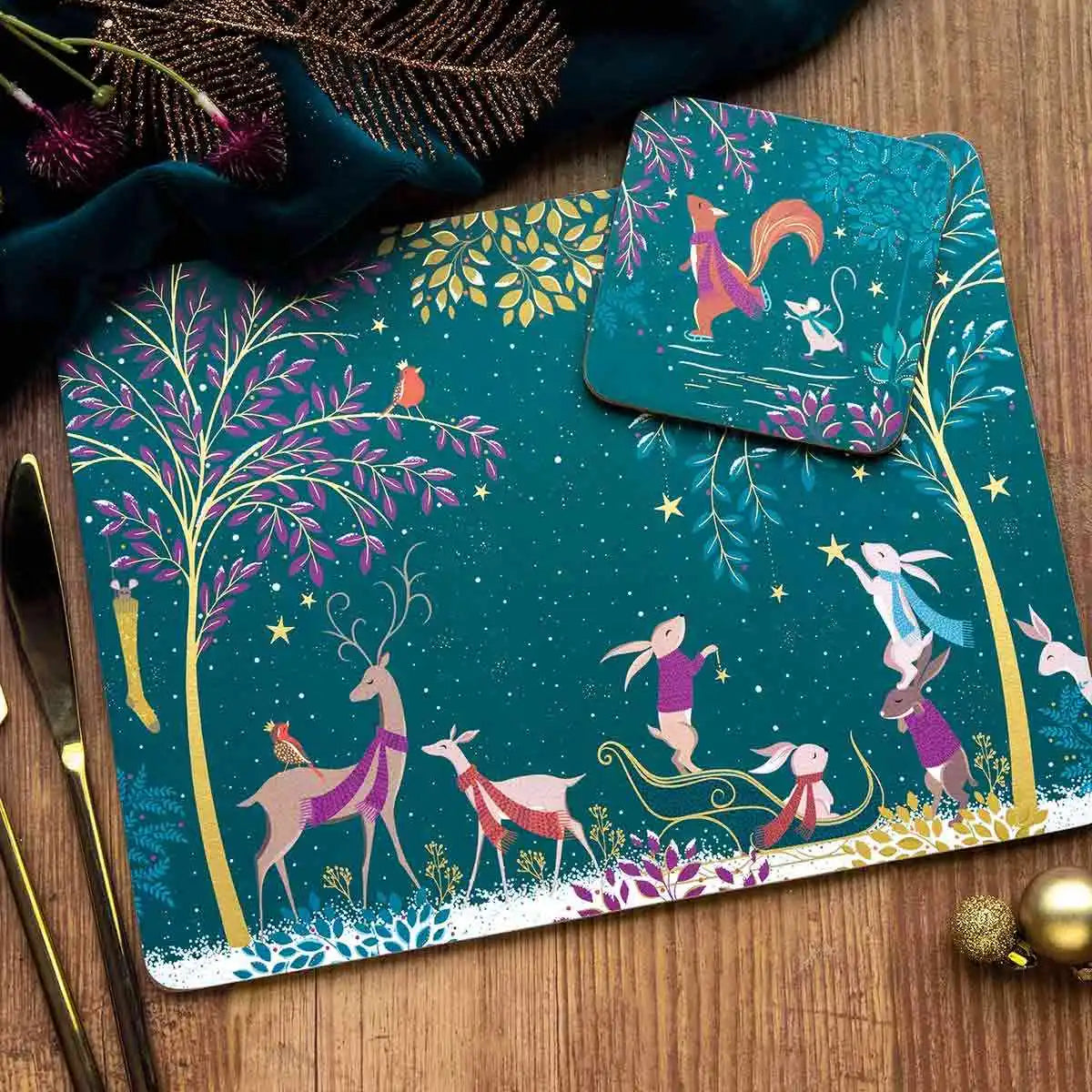 Woodland Tales Placemats S/4 - Image 2