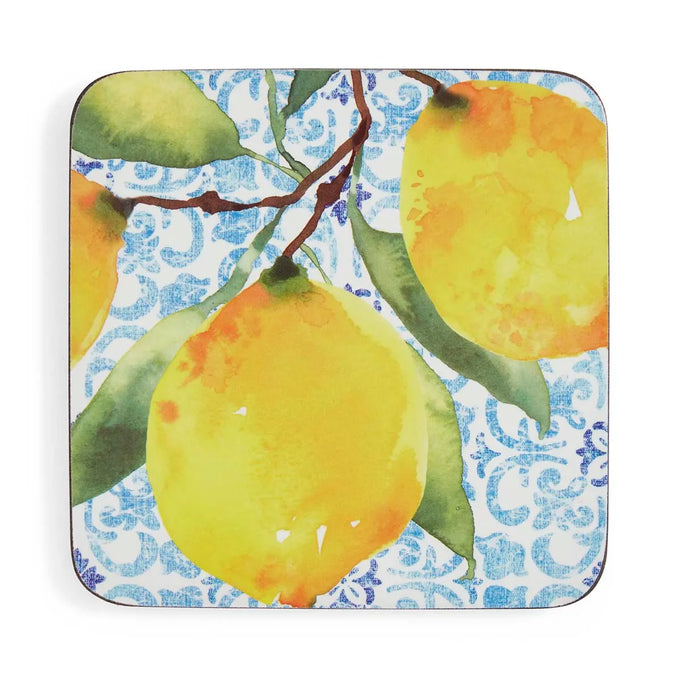 Amalfi Lemons Coasters - Set of 6 - Image 3
