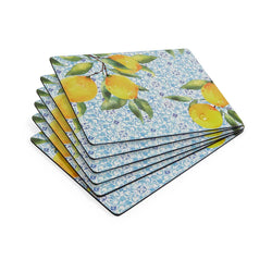Amalfi Lemons Placemats - Set of 6
