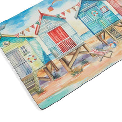 Beach Huts Placemats - Set of 6