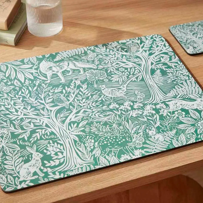 Tapestry Sage Placemats - Set of 6 - Image 4