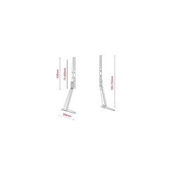 JL 32"-70" TV Pedestal Feet  50KG PRO3270