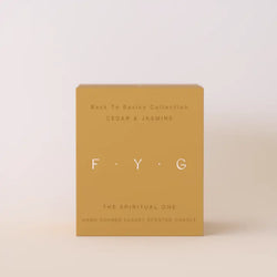 Cedar & Jasmine Candle F.Y.G