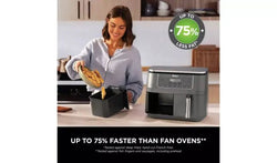 Ninja DZ300UK 6-in-1 Dual Zone Air Fryer 7.6L