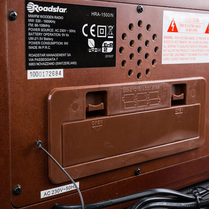 Roadstar Retro Style Top Load CD MP3 USB Player ROAHRA-1500UEMP available at Keans Claremorris