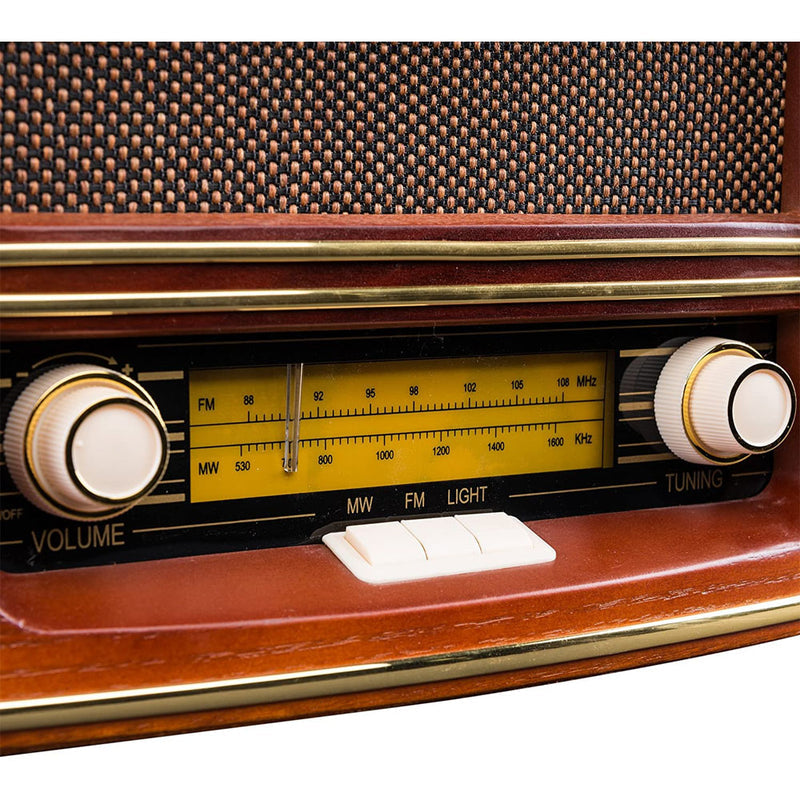 Roadstar Retro Style Top Load CD-MP3 USB Receiver ROAHRA-1500UEMP – Classic design, USB playback – Keans Claremorris