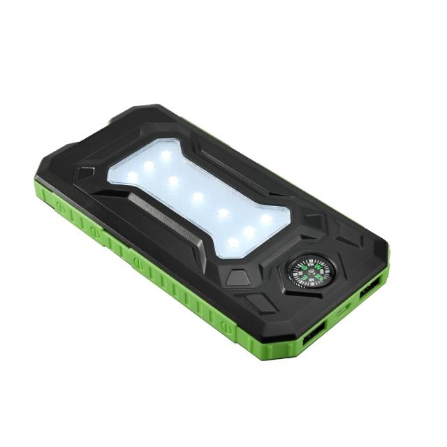 Solar Qi Powerbank With Torch 10000Mah | 775316 - Image 2