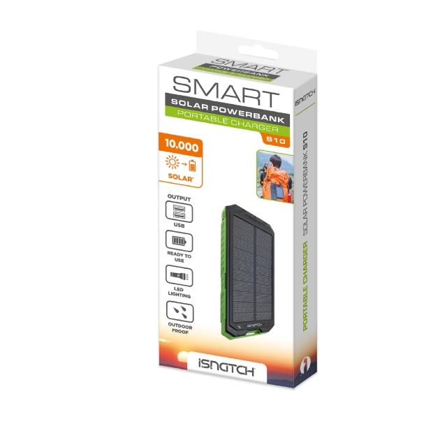Solar Qi Powerbank With Torch 10000Mah | 775316 - Image 5