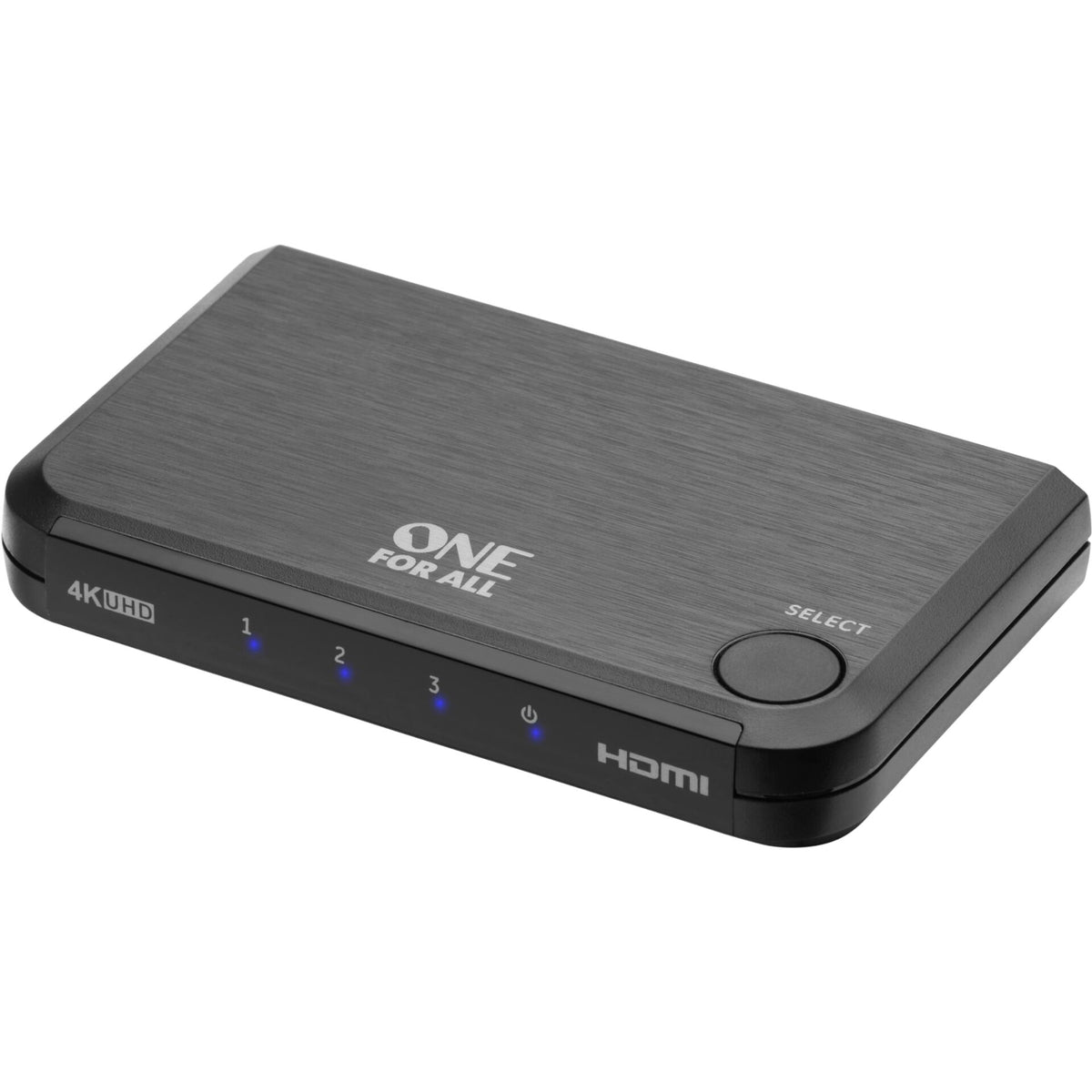 One For All SV1632 4K HDMI Switch connects 3 devices to 1 HDMI port, auto-switching, True 4K 60Hz, Keans Claremorris.