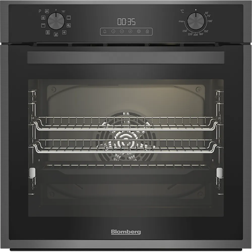 Blomberg 60cm Built-In Single Multi-Function Oven with AeroChef™ | ROEN9222DX - Image 1