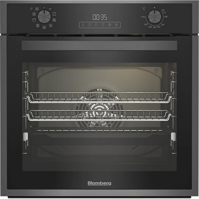 Blomberg 60cm Built-In Single Multi-Function Oven with AeroChef™ | ROEN9222DX - Image 1
