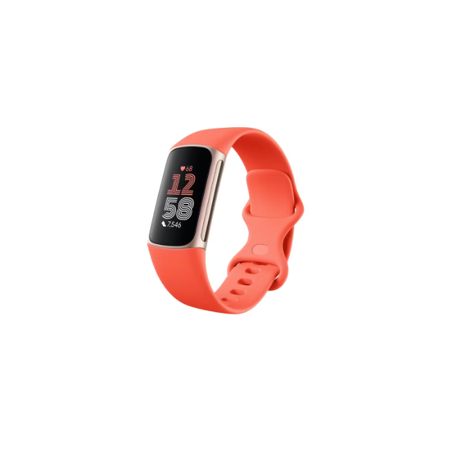 Fitbit Charge 6 Fitness Tracker - Coral | 79-GA05184-GB