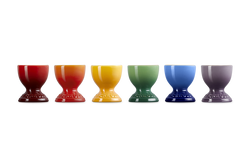 Le Creuset Rainbow Set of 6 Eggs Cups