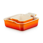 Load image into Gallery viewer, Le Creuset 2-Piece Deep Square Dish Set Volcanic
