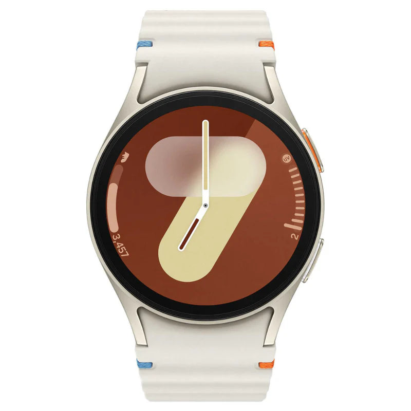 Samsung Galaxy Watch 7 40mm Cream with AI Health Insights, BioActive Sensor, Dual GPS, AMOLED display – available at Kean’s