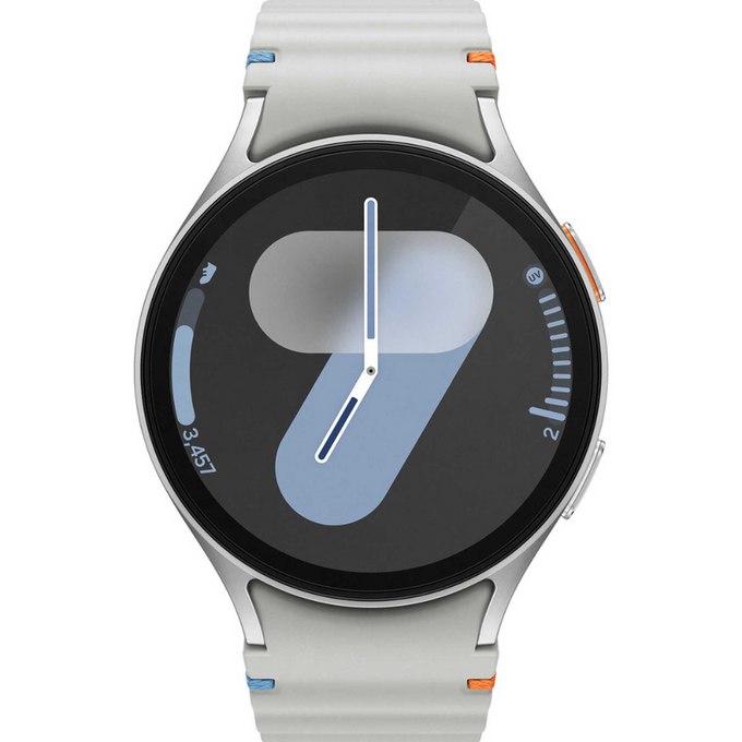 Samsung Galaxy Watch7 44mm Silver, Super AMOLED, GPS, heart rate, Wear OS smartwatch – available at Kean’s Claremorris –