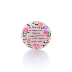 Bright And Beautiful Ceramic 'Granny' Coaster Set of 4 in Box 10x10cm