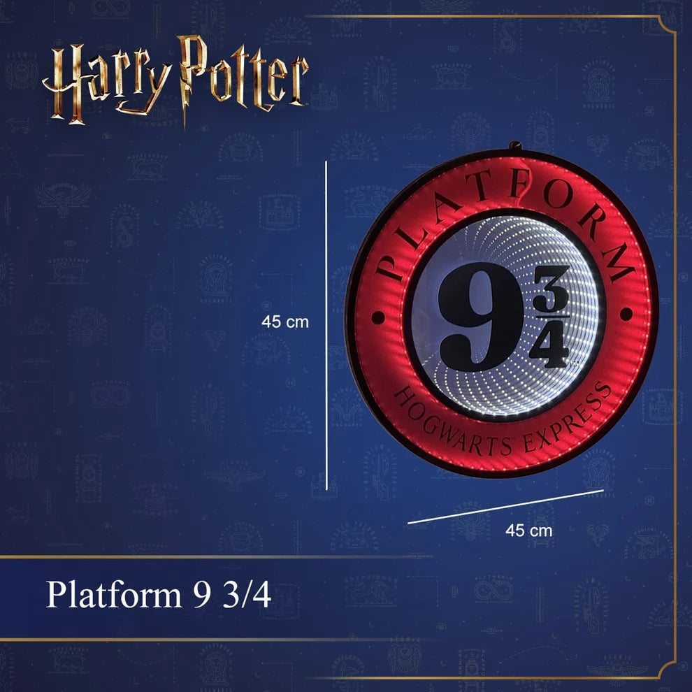 45cm Platform 9 3/4 Sign Infinity Light - Image 3