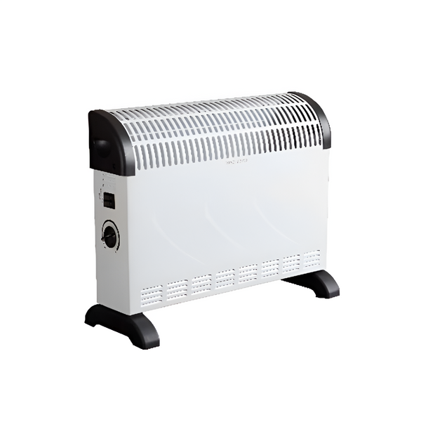 Convector Heater 2000W with 3 heat settings, adjustable thermostat, overheating protection – available at Keans Claremorris