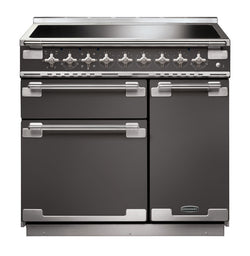 Rangemaster Elise 90CM induction range cooker with oven and hob, available at Keans Claremorris.