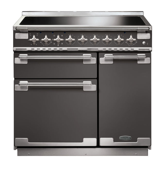 Rangemaster Elise 90CM induction range cooker with oven and hob, available at Keans Claremorris.