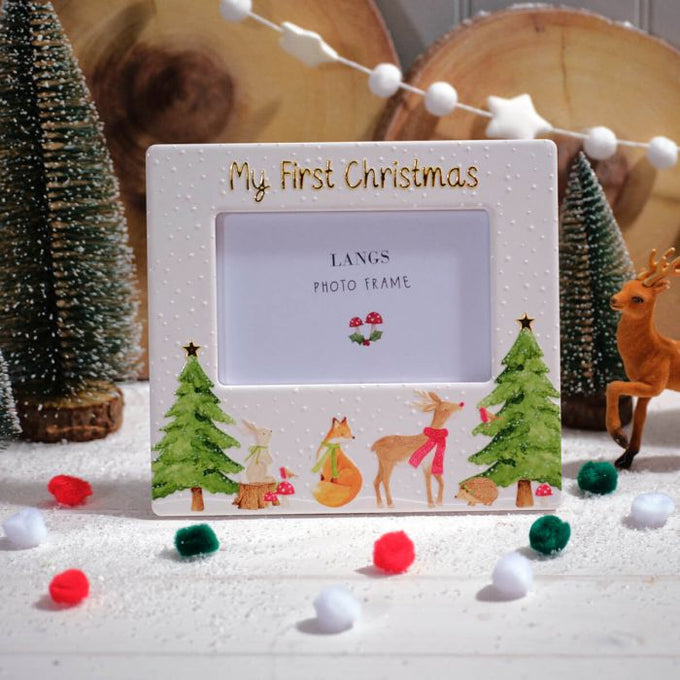Childrens Winter Wonderland Picture Frame My First Christmas 18x20cm - Image 2