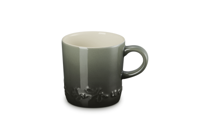 Le Creuset Stoneware Holly 200ml Cappuccino Mug Thyme