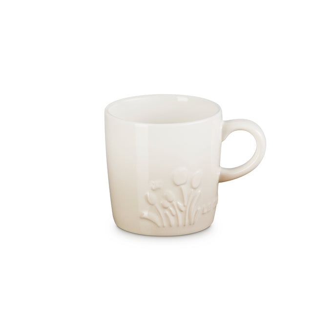 Le Creuset Capp Mug 200ml Meringue color, durable stoneware coffee cup - Keans Claremorris