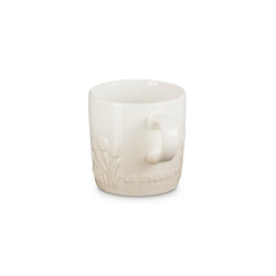 Le Creuset Capp Mug 200ml Meringue color, durable stoneware, perfect for cappuccino – available at Keans Claremorris.