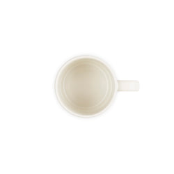 Le Creuset Capp Mug 200ml Meringue color, durable stoneware, perfect for cappuccino – available at Keans Claremorris.