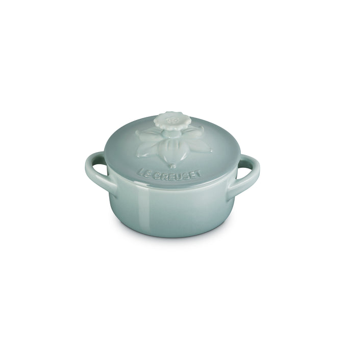 Le Creuset Daffodil Petite Mini Casserole 250ml Sea Salt - La Jardin - Image 4