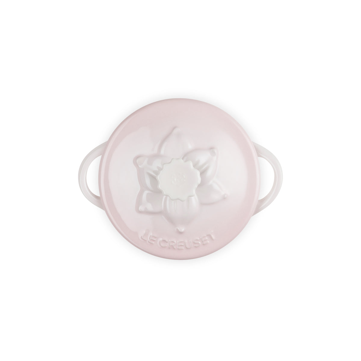 Le Creuset Daffodil Petite Mini Casserole 250ml Shell Pink, durable enamel cookware - Keans Claremorris