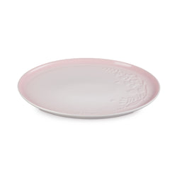 Le Creuset Oval Platter in Shell Pink, durable stoneware serving dish - Keans Claremorris