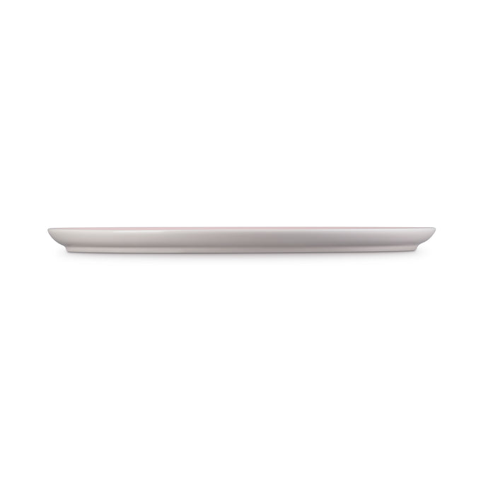 Le Creuset Oval Platter in Shell Pink, durable stoneware serving dish - Keans Claremorris