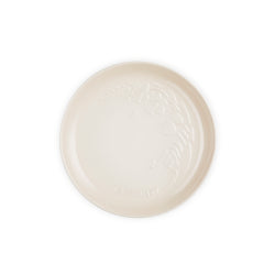 Le Creuset Sphere Plate 22cm Meringue color, durable stoneware dinner plate - Keans Claremorris