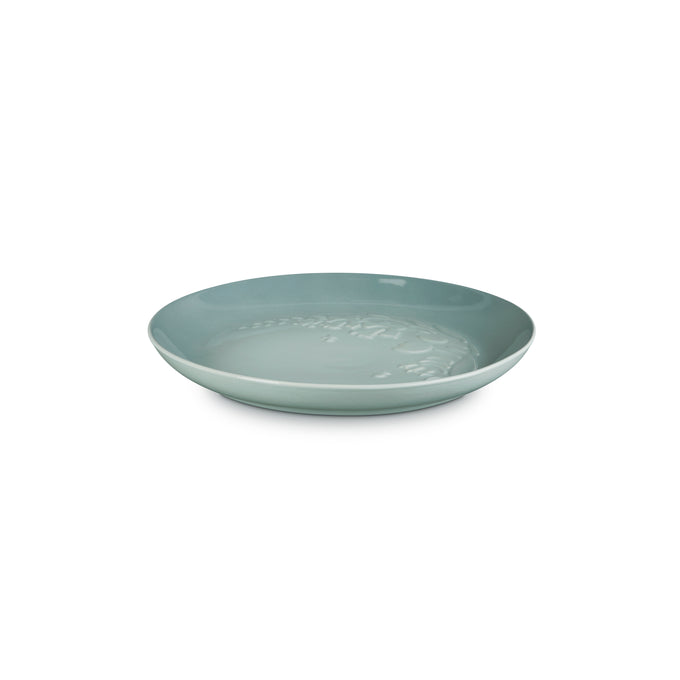 Le Creuset Sphere Plate 22cm Sea Salt - La Jardin - Image 3