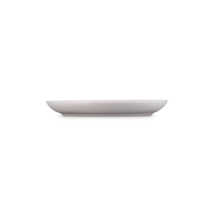 Le Creuset Sphere Plate 22cm in Shell Pink, durable stoneware dinnerware - Keans Claremorris