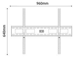 JL TV Wall Mount Bracket – 60" to 100" TVs