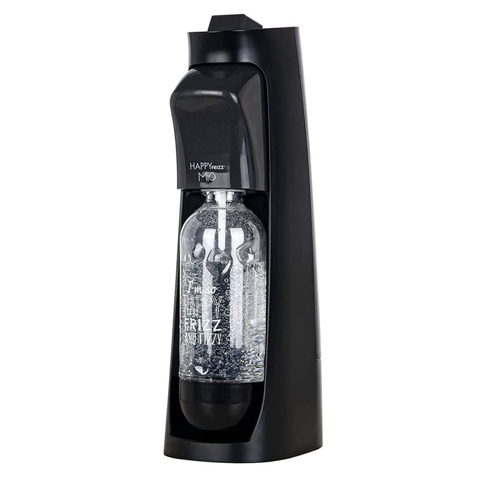 Happy Frizz MIO Black Sparkling Water Maker with Gas Cylinder and Bottle – Keans Claremorris