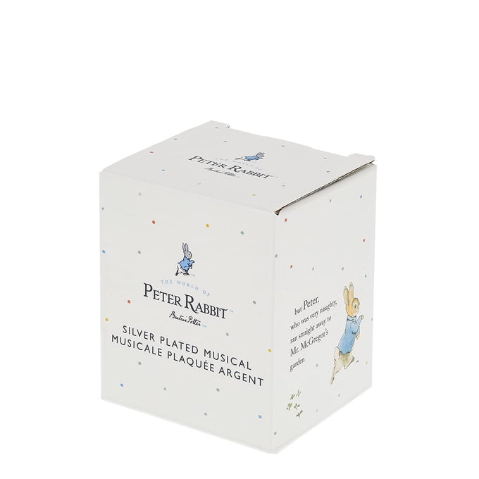 Peter Rabbit Silver Plated Musical Box - Image 4