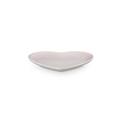 Le Creuset Heart Serving Platter 32cm - Shell Pink